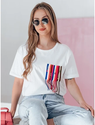 Dámské tričko FROND bílé FashionStreet RY2601