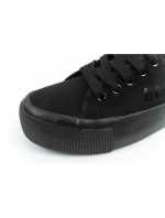 Lee Cooper dámské sportovní boty tenisky textilní platforma černé dámské
