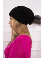 Sandra K210 fleecová čepice černá Sandra K210 fleecová čepice černá