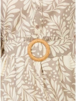 Šaty D74516M30485A tmavě lila Šaty D74516M30485A tmavě lila