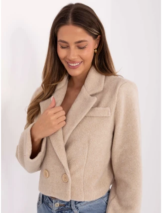 IT KR bunda FL9730.23 světle béžová