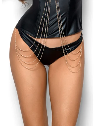 Svůdná tanga V-8325 černá - Axami Svůdná tanga V-8325 černá - Axami