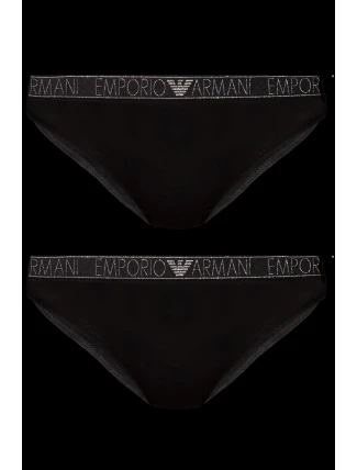 Dámské kalhotky 2PACK 163334 3F223 00020 černé - Emporio Armani Dámské kalhotky 2PACK 163334 3F223 00020 černé - Emporio Armani