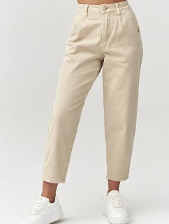 Dámské džíny C31 béžové - Makadamia