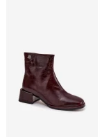 Boty na podpatku  model 222956 Step in style