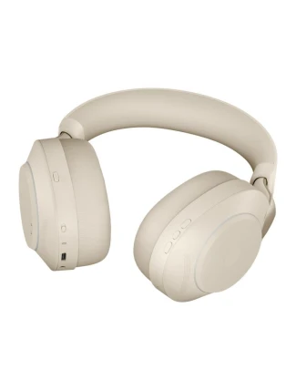 Sluchátka do uší Jabra Evolve2 85 UC Stereo Link380a, béžová + stojánek