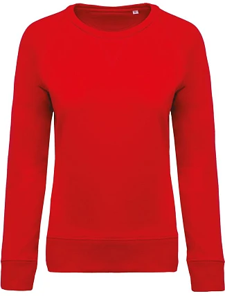 Kariban K 481 Dámská raglánová mikina z bio bavlny 20.K481 red Kariban K 481 Dámská raglánová mikina z bio bavlny 20.K481 red