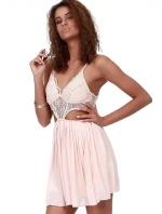 Šaty EM SK H208.62 světle růžová