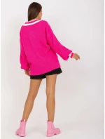 Jumper LC SW 0335.06X fluo růžová