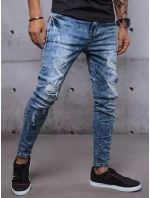 Pánské modré džínové kalhoty FashionStreet UX3593