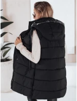 Dámská prošívaná vesta TOLIS černá FashionStreet TY3297