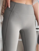 FITTATO dámské sportovní legíny tmavě šedé FashionStreet UY2609