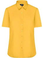 Daiber JN 679 Popelínová halenka s krátkým rukávem 02.0679 yellow Daiber JN 679 Popelínová halenka s krátkým rukávem 02.0679 yellow