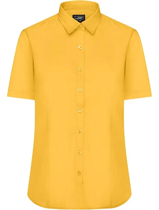 Daiber JN 679 Popelínová halenka s krátkým rukávem 02.0679 yellow Daiber JN 679 Popelínová halenka s krátkým rukávem 02.0679 yellow