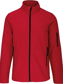 Kariban K 401 Pánská 3-vrstvá softshellová bunda 20.K401 red