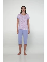 Vamp - Pyžamo s knoflíkovou légou 20267 - Vamp