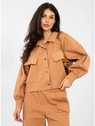 IT KR bunda FL10071.09P tmavě oranžová