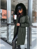 Dámská zimní bunda parka LUSTER green FashionStreet TY3955 Dámská zimní bunda parka LUSTER green FashionStreet TY3955