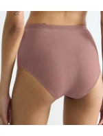 Dámské kalhotky GO Daily Cotton Highwaist - BROWN - sv. hnědé 1141 - SLOGGI