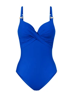 Dámské jednodílné plavky Summer Twist OWP 01 - BLUE - modré 7446 - TRIUMPH
