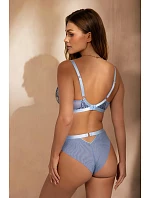 Kalhotky Kinga B-1264/2 Brazilian Alia Blue S-2XL