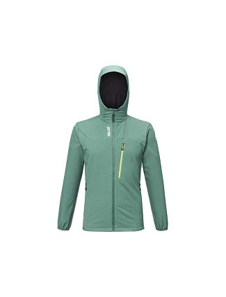 Bunda MILLET M SENECA SHIELD HOODIE zelená