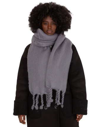 Šátek AT SZ 2313502.20P tmavě šedá