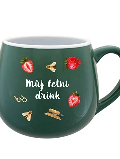Personalizovaný keramický buclatý hrneček s letním mixem