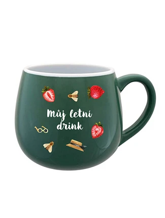 Personalizovaný keramický buclatý hrneček s letním mixem Personalizovaný keramický buclatý hrneček s letním mixem