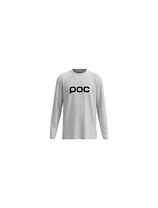 Tričko POC L/S Tee, bílé