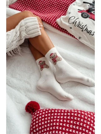 Dámské vánoční ponožky Medvídek 1283.031 Dámské vánoční ponožky Medvídek 1283.031