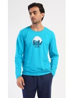 Pánské pyžamo dlouhé Sleep