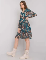 Šaty DHJ SK 3897.54P námořní