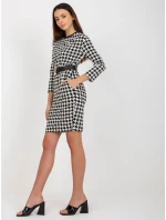 Dámské šaty TW SK BL 1007 .32P černobíle - FPrice