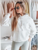 Dámská mikina oversize MINMIN LOVE šedá FashionStreet BY1496