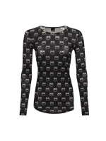 Halenka s dlouhým rukávem Pinko W 100639A13G Halenka s dlouhým rukávem Pinko W 100639A13G