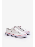 Big Star nízké pánské bílé tenisky T174102