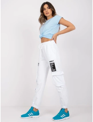 Tepláky RV DR 7461.03 bílá