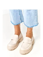 Dámské mokasíny MP405 Světle béžová - Solea