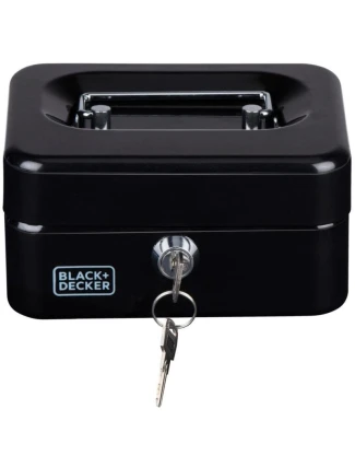 KOVOVÁ KAZETA NA DOKUMENTY 15x8x11,8 CM BLACK + DECKER KOVOVÁ KAZETA NA DOKUMENTY 15x8x11,8 CM BLACK + DECKER