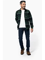 Kariban K 579 Flanelová košile s sherpa fleecovou podšívkou 20.K579 storm grey/navy Kariban K 579 Flanelová košile s sherpa fleecovou podšívkou 20.K579 storm grey/navy