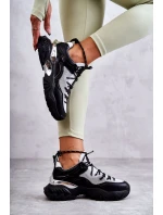 Dámská sportovní obuv Memory Foam System Big Star KK274053 Černo-šedá