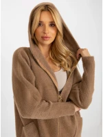 Dámský kabát MBM EN 19905 1.96P světle hnědá - FPrice Dámský kabát MBM EN 19905 1.96P světle hnědá - FPrice