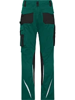 Daiber JN 1832 (94-110) Pracovní kalhoty "Modern Style" - Strong 02.132L dark green/black