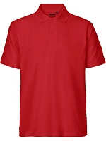 Neutral O 20080 Pánské piqué polo z bio bavlny 77.2080 red Neutral O 20080 Pánské piqué polo z bio bavlny 77.2080 red