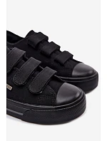 Dětské tenisky na suchý zip Big Star TT374172 Černé