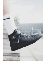 Pánské vysoké zateplené tenisky Big Star - černé