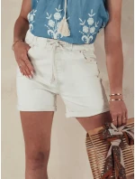 Dámské šortky BEACH VIBE beige FashionStreet SY0400