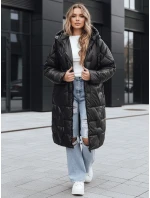 Dámská zimní bunda oversize černá FashionStreet TY5502