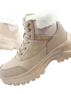 Lee Cooper dámská zimní trekingová sportovní obuv Lee Cooper insulated beige dámské